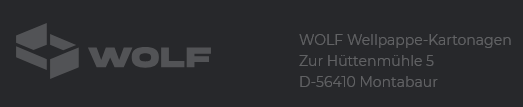 WOLF Wellpappe-Kartonagen